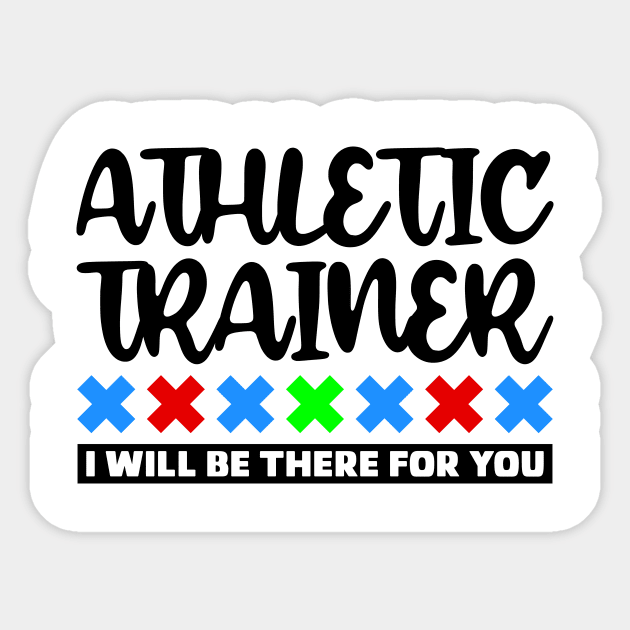 Athletic Trainer Sticker by colorsplash